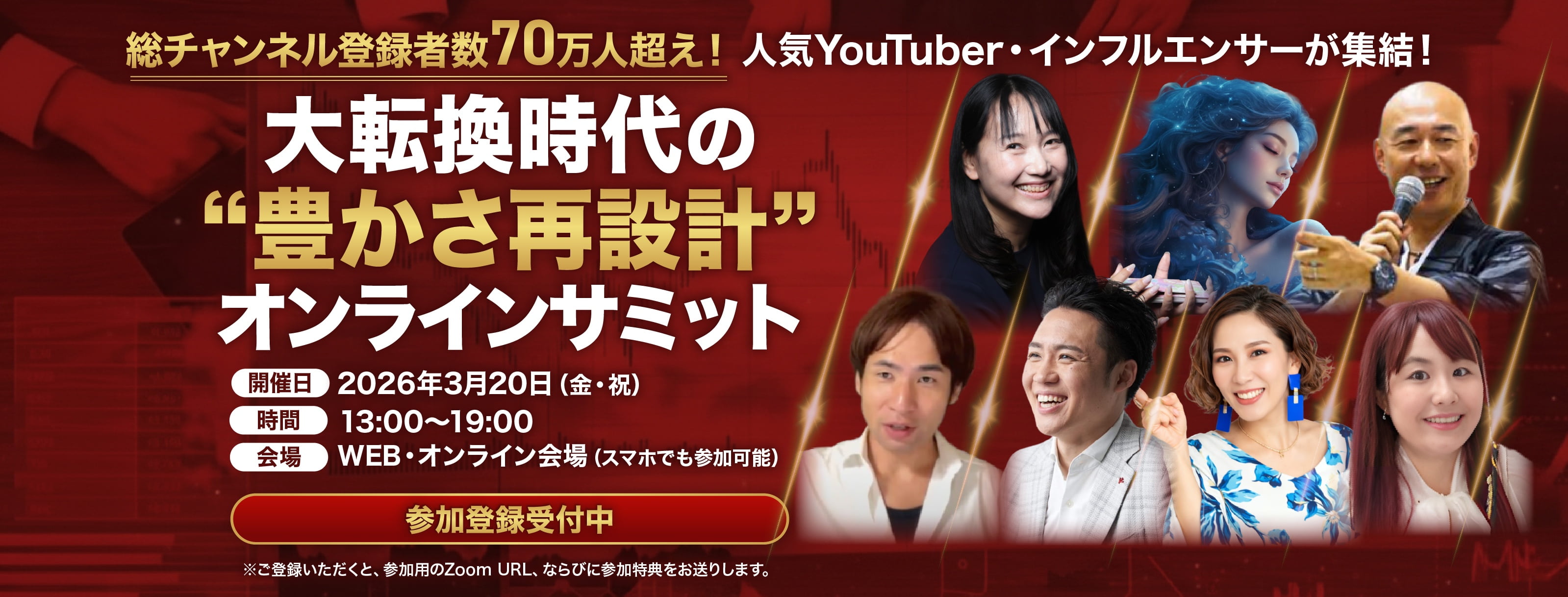 大転換時代の“豊かさ再設計”オンラインサミット